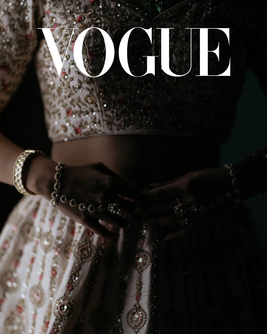 Vogue wedding feature, photographed by Yuko Weddings